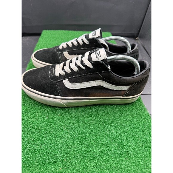 VANS Old Skool Athletic Shoes Mens Size 9.5 Black Velour 507452 Skateboarding - Picture 4 of 10